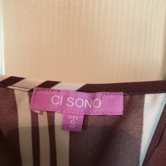 Maroon striped jumper - Picture 6 of 6